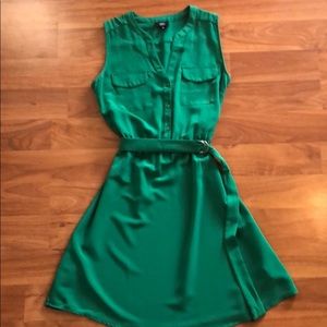 Mossimo Kelly Green A-Line Dress